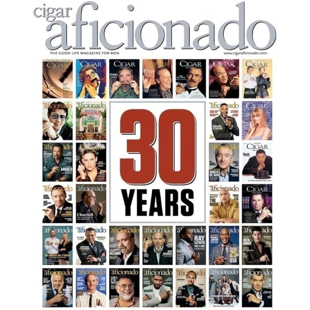 Cigar aficionado Magazine 30 year anniversary issue November December 2022